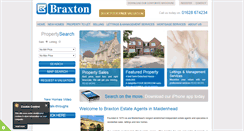 Desktop Screenshot of braxtons.co.uk
